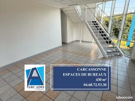 bureaux 430 m² carcassonne