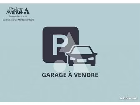 parking/box 14 m² montpellier