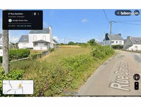 terrain constructible. vue mer