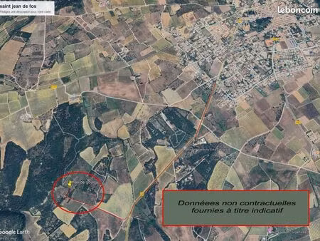 terrain agricole 5 150 m² saint jean de fos