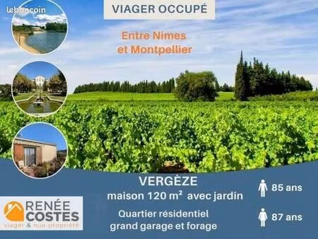 maison en viager 5 pièces 120 m²