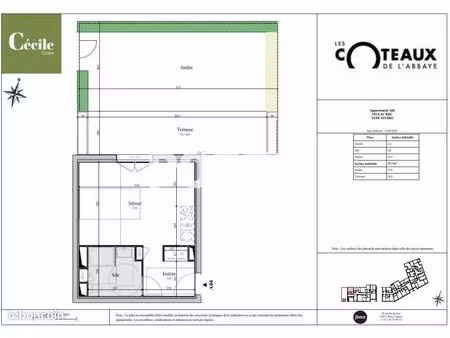 appartement 1 pièce 31 m²