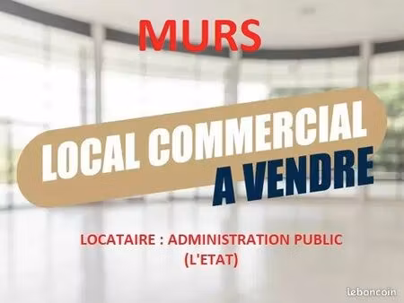 murs local commerce rdc loués a l'état