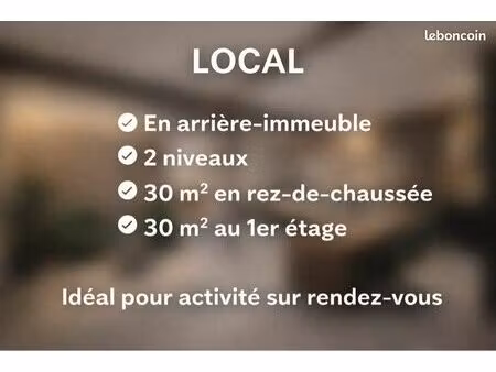 local professionnel 60 m²