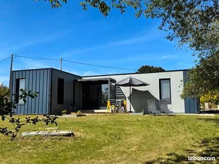 petite maison comptemporaine jardin sur yvias