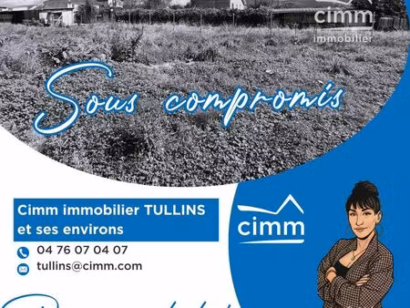terrain 501 m² tullins
