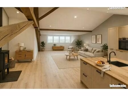 très bel appartement neuf avec espace vert