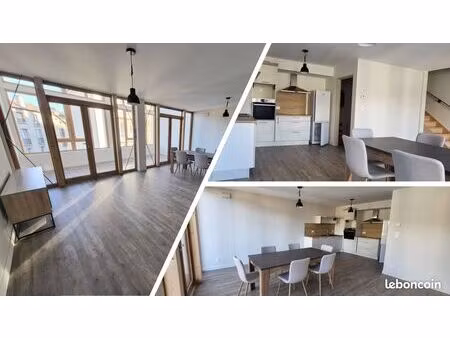 duplex 86m² avec jardin d'hivers