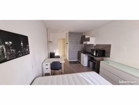 studio équipé 22m2 avec parking privé