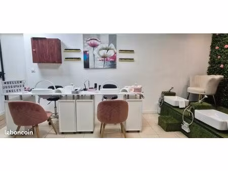 fond de commerce salon de manucure pedicure