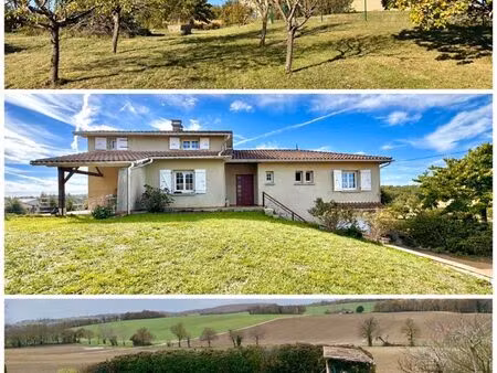 maison 155m2 - jardin avec piscine et vue dégagée