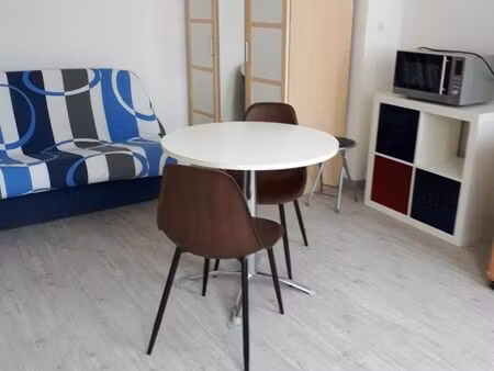 studio 25m2 parking gare calme