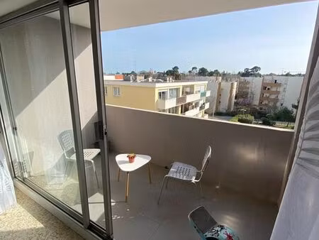 exclu montpellier f2 + bureau 47 m² terrasse  parking  cave