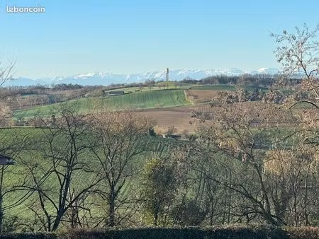 vue pyrénées – maison rénovée facile à vivre