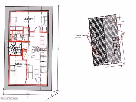 immeuble 39 m² saint-martin-des-champs