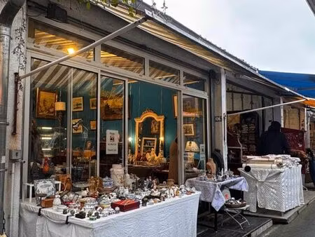 boutique à louer marché aux puces de saint ouen marché vernaison