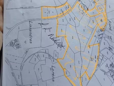 terrain pour vendre a auradou  47140