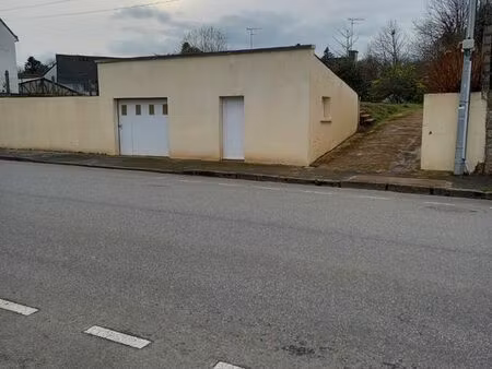 garage et terrain constructible