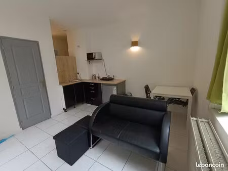 studio meublé 26 m² disponible – métro  fibre  calme