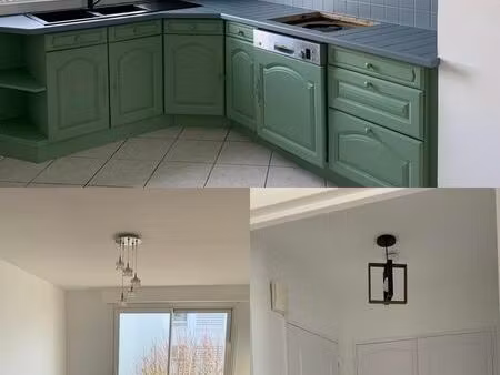 loue appartement 74m² - t4 incluant 3 chambres - vannes palais des arts