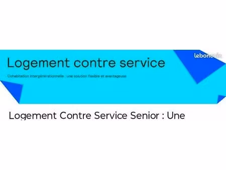 recherche logement contre services