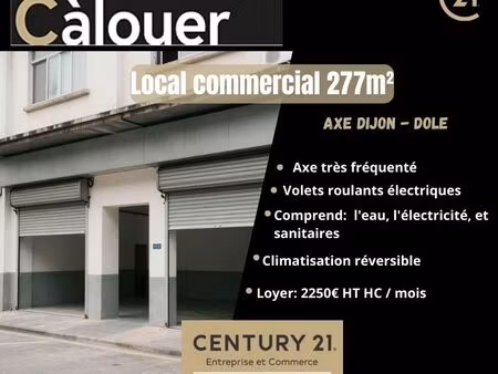 local commercial 277 m² auxonne