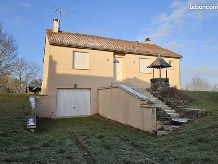 maison 90m² - 3 ch - jardin & garage