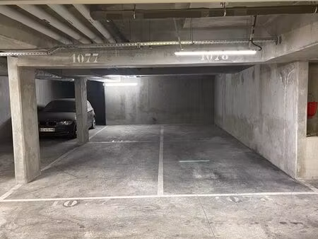 places de parking boxable