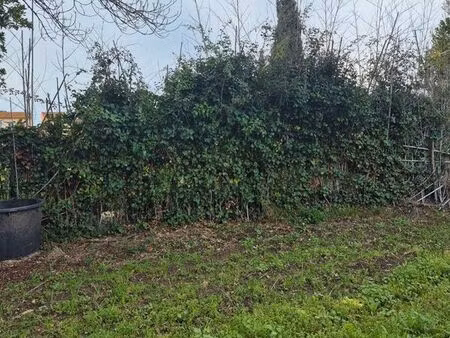 vends terrain loisirs