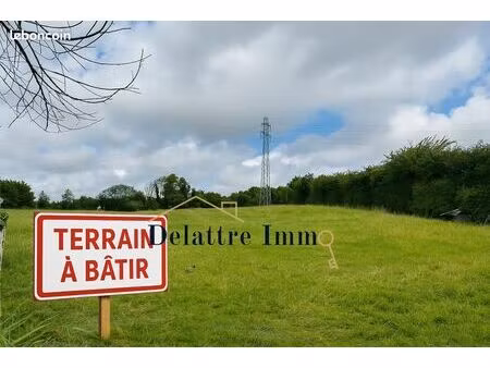 terrain 2180 m² bécourt