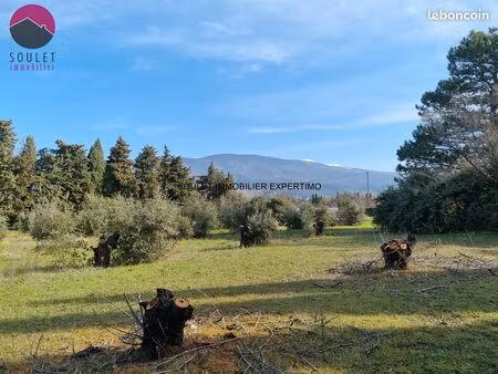 terrain 600 m² bédoin