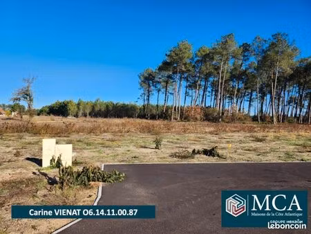 terrain 555 m² pissos