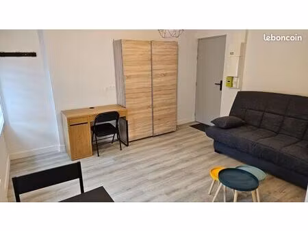 studio meublé 21 m²