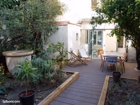 maison meublée 4 pièces – 91 m² + véranda – jardin paysagé + garage– avignon ouest