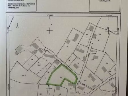 terrain 2740 m² gesnes le gandelin