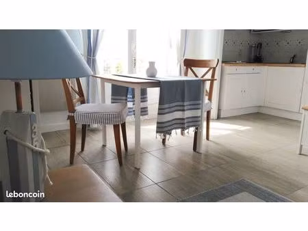 a vendre appartement studio 20m2+balcon+cave à dinard (bretagne)