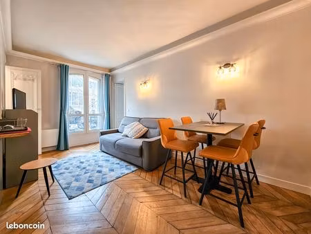 t1/grand studio meublé – pigalle - 75018  paris