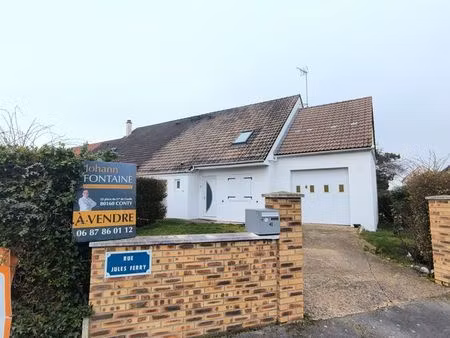 longueau pavillon 3 chs jardin garage