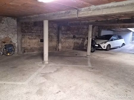 parking souterrain quartier chalets