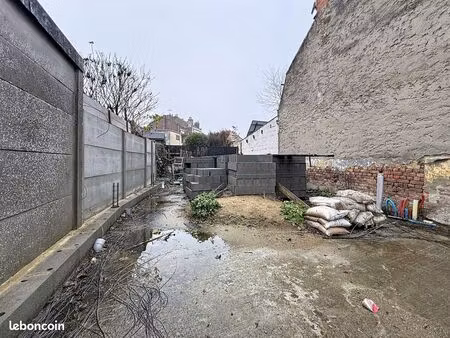 terrain 90 m² tourcoing