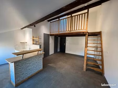 appt. f1 de 31m2 hyper centre ville