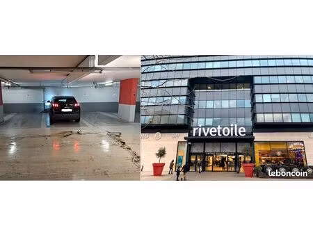 parking en sous sol centre commercial rivetoile sécurisé strasbourg neudorf 17 av du rhin