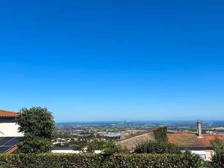 maison saint laurent d'agny - vue exceptionnelle