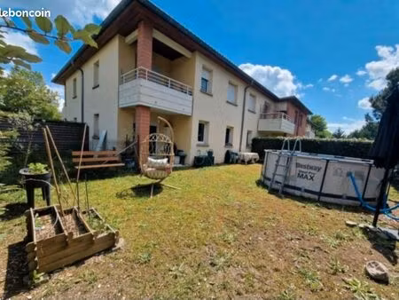 appartement t3 avec jardin privatif