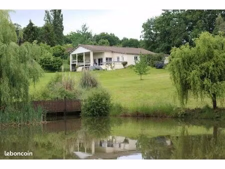 proche bergerac maison 160m2 avec 2 étangs