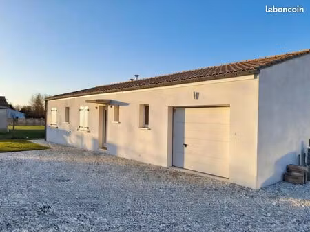 maison contemporaine de plain-pied – 105 m² – triangle saintes / pons / cognac