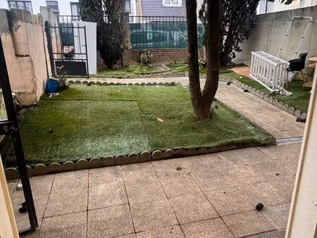 dispo de suite 3 pièces avec jardin