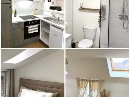 appartement meublé à louer - 40m2 - centre ville - etaples