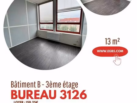bureaux à louer - 205 eur ht/mois