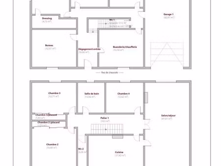maison 5 chambres 195 m²